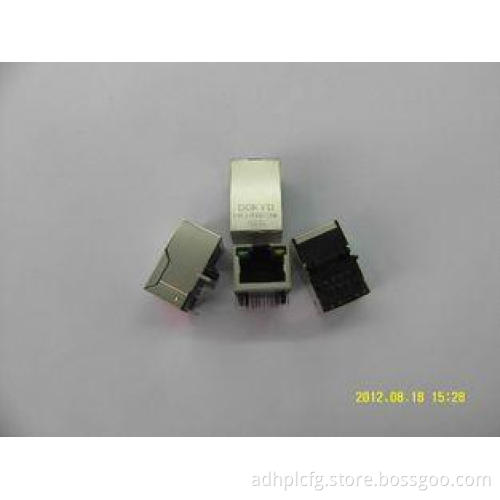 25.4mm Tap Up RJ45 Single Port Moudlar jack with 10/100BASE